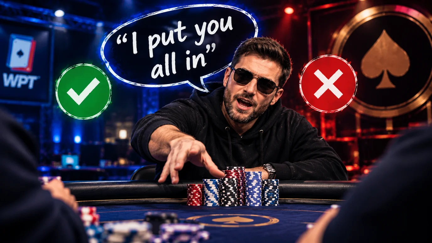Poker Community Debates Legitimacy of the 'I Put You All In' Bet