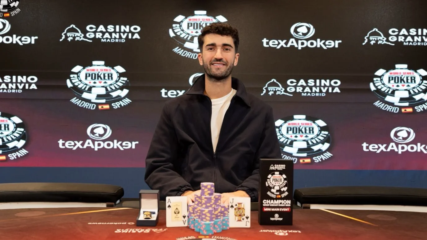 Salvador Sala Garcia Triumphs in Mini Main Event, Secures First Ring at WSOPC Madrid