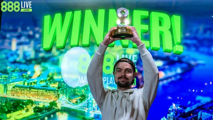 Marius Conan Dominates 888LIVE London, Secures £91,170 in Main Event Victory