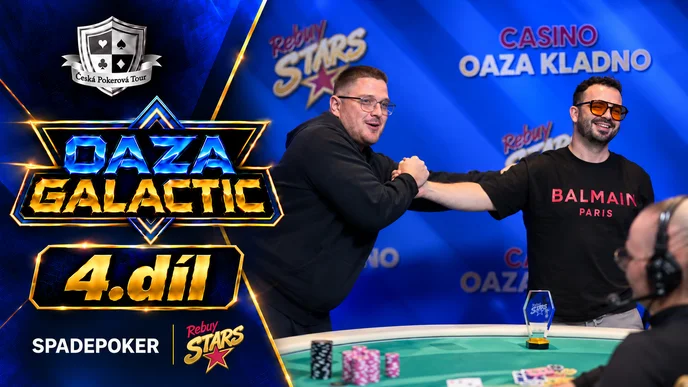 Česká Pokerová Tour Galactic | September 2026 Časť 4 | Rebuy Stars Kladno OAZA