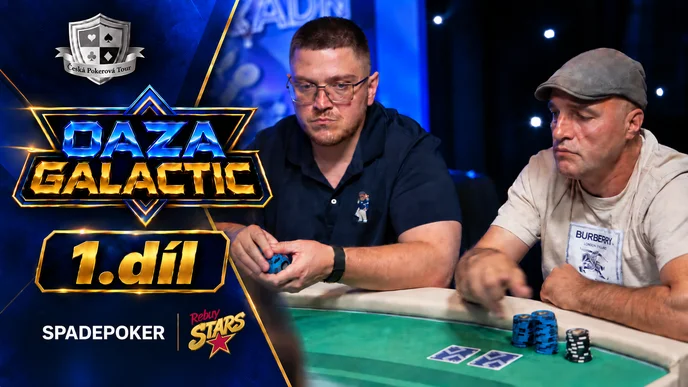 Česká Pokerová Tour Galactic | September 2026 Časť 1 | Rebuy Stars Kladno OAZA