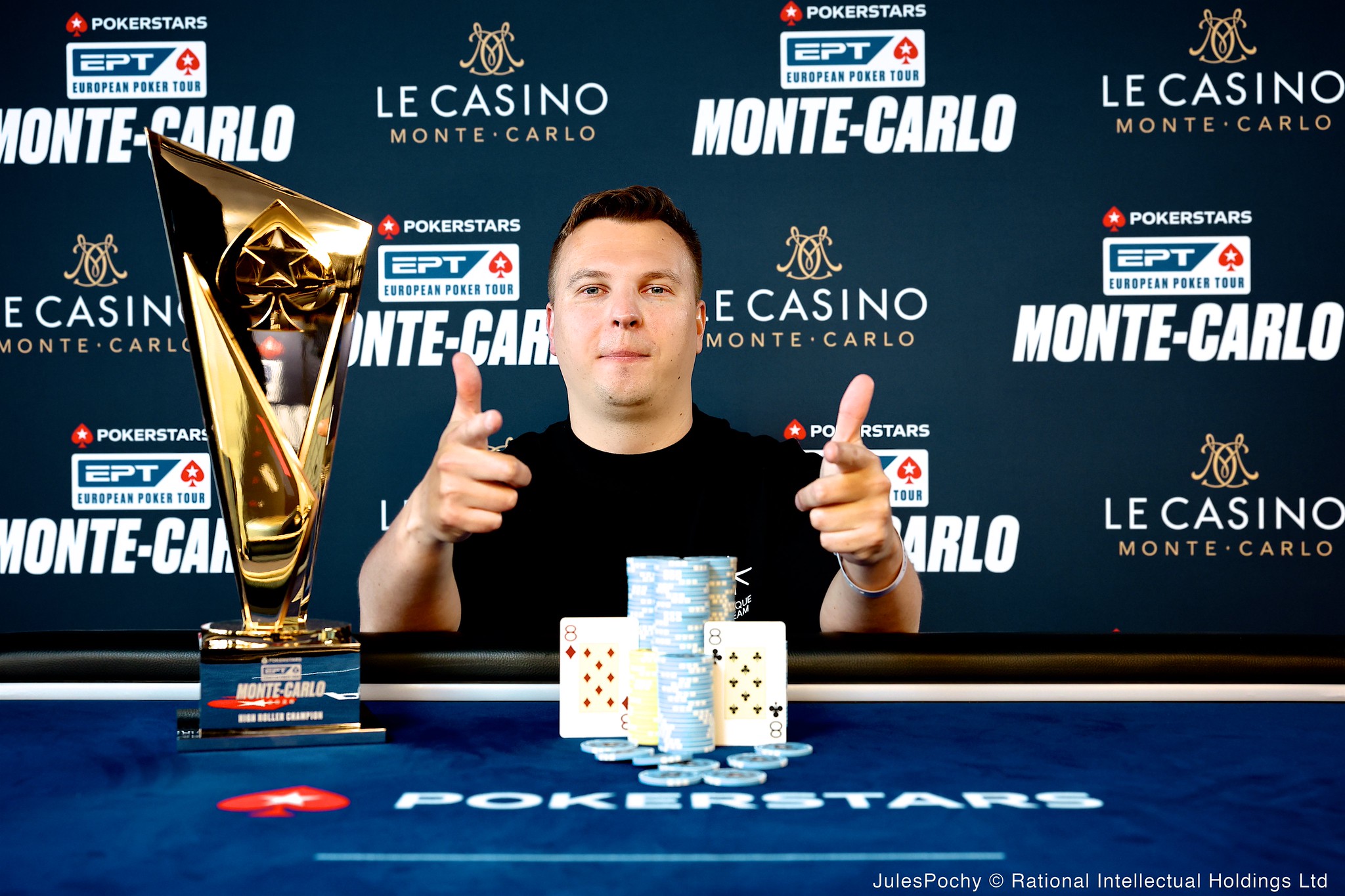 High Roller winner Aleksejs Ponakovs